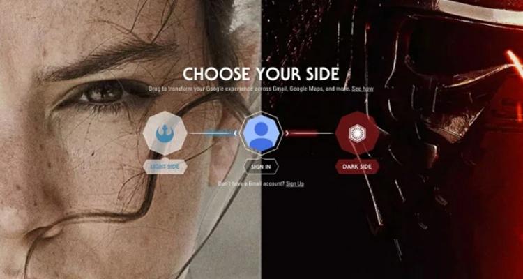 GOOGLE CHROME SI TRASFORMA IN STAR WARS…E VOI DA CHE PARTE STATE?