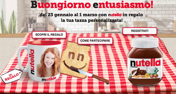BUONGIORNO ENTUSIASMO: LA NUOVA CAMPAGNA “ACCHIAPPA-CLIENTI” DI NUTELLA