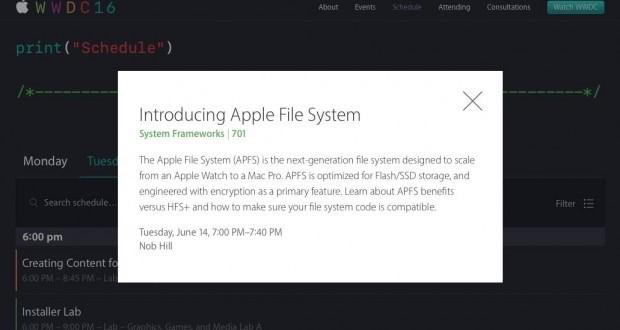IL NUOVO FILE SYSTEM DI APPLE